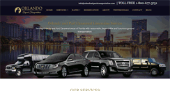 Desktop Screenshot of orlandoairporttransportation.com