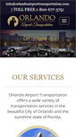 Mobile Screenshot of orlandoairporttransportation.com